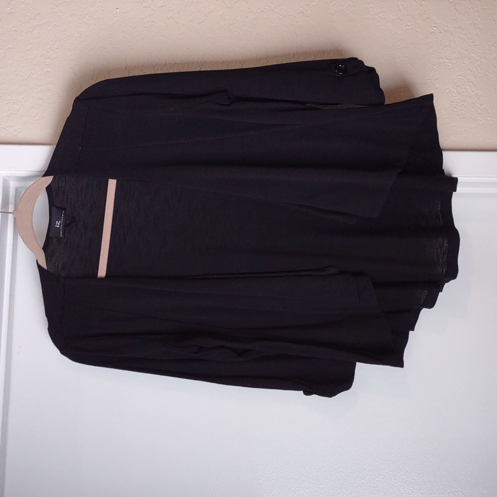 IZ Buyer California black xl quarter sleeve cardigan